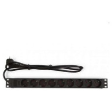 PEPEGREEN PDU TIPO REGLETA  CON 9 TOMAS  Y CABLE DE 2 M