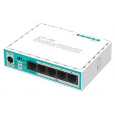 HUB SWITCH 5PTOS MIKROTIK HEX LITE· (Espera 4 dias)