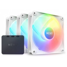 NZXT F120 Core RGB Carcasa del ordenador Ventilador 12 cm Blanco 3 pieza(s) (Espera 4 dias)