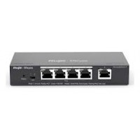 REYEE 5-Port Gigabit Smart POE Switch, 5 Gigabit RJ45 Ports including 4 PoE/POE+ Ports, 54W PoE pow