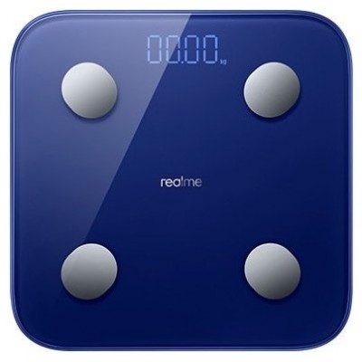 realme Smart Scale Rectángulo Azul Báscula personal electrónica (Espera 4 dias)