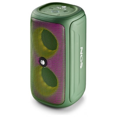 ALTAVOZ BLUETOOTH ROLLER BEAST RGB VERDE NGS (Espera 4 dias)