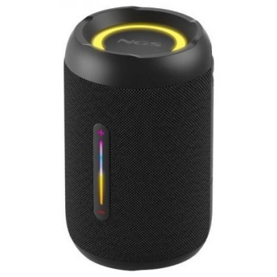 NGS ALTAVOZ PORTATIL BT, LUCES RGB IPX7