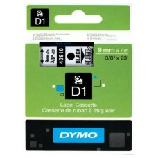 DYMO Cinta LM D1 9mmx7m Negro/transparente