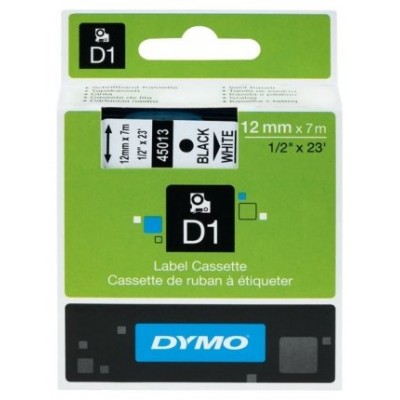 CINTA ROTULADORA D1 24MMX7M NEGRO/BLANCO DYMO S0720930 (Espera 4 dias)