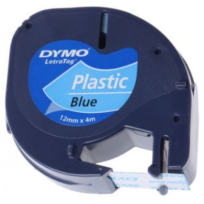 DYMO Cinta LT 12mmx4mt -Negro/Azul