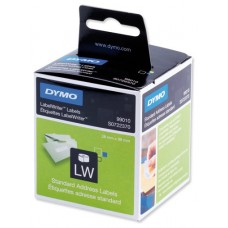 DYMO Etiqueta LW dirección 89x28mm, 2 rollos etiquetas (130 x 2) Papel Blanco