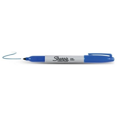 MARCADOR PERMANENTE SHARPIE AZUL PAPERMATE S0810950 (MIN12) (Espera 4 dias)