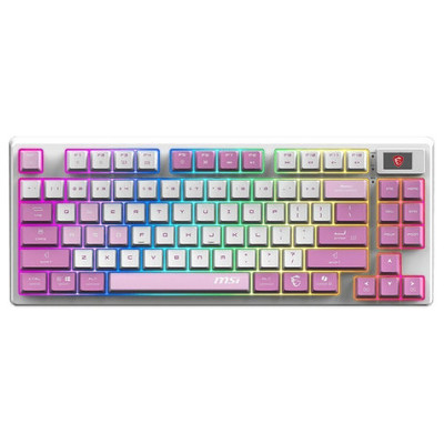 TECLADO MSI FORGE GK600 TKL W VIOLET ES (Espera 4 dias) TECLADO MSI FORGE GK600 TKL W VIOLET ES (Espera 4 dias)