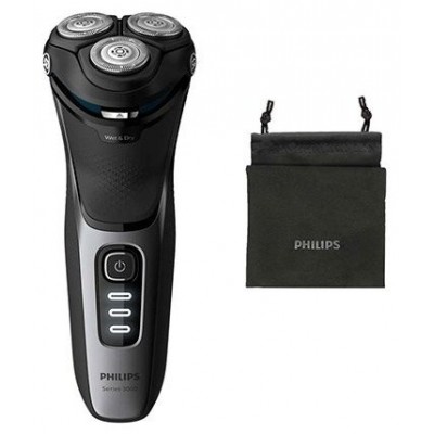 Afeitadora Philips S3231/52 3 Cabezales Uso En Humedo