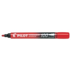 MARCADOR PERMANENTE PUNTA CONICA SCA-100 ROJO PILOT SCA-100-R (MIN12) (Espera 4 dias)