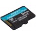 MICROSD KINGSTON 64GB CL10 UHS-I CANVAS GO PLUS (Espera 4 dias)