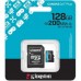 Kingston Technology Tarjeta microSDXC Canvas Go Plus Gen4 de 128 GB, 200 MB/s, A2 U3 V30 y adaptador (Espera 4 dias)