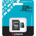MICROSD KINGSTON 256GB CL10 CANVAS GO PLUS 4 (Espera 4 dias)