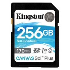 Kingston Technology Canvas Go! Plus memoria flash 256 GB SD Clase 10 UHS-I (Espera 4 dias)