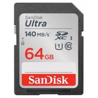 SanDisk Ultra 64 GB SDXC UHS-I Clase 10 (Espera 4 dias)