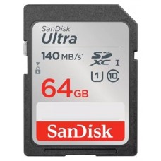 SanDisk Ultra 64 GB SDXC UHS-I Clase 10 (Espera 4 dias)