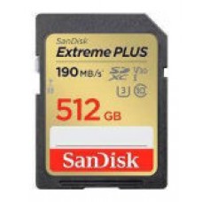 SANDISK EXTREME PLUS 512GB SDXC MEMORY CARD + 2 YEARS RESCUE PRO DELUXE UP TO 190MB/S - 130MB/S READ WRITE SPEEDS (Espera 4 dias) SANDISK EXTREME PLUS 512GB SDXC MEMORY CARD + 2 YEARS RESCUE PRO DELUXE UP TO 190MB/S - 130MB/S READ WRITE SPEEDS (Espera 4 dias)