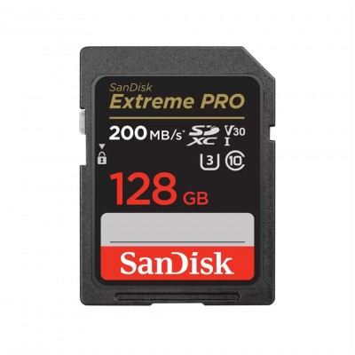 SanDisk Extreme PRO 128 GB SDXC UHS-I Clase 10 (Espera 4 dias)