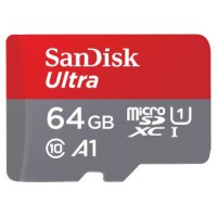 SanDisk Ultra 64 GB MicroSDXC UHS-I Clase 10 (Espera 4 dias)