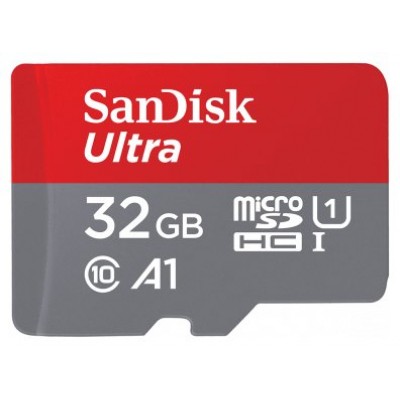 Sandisk Ultra Tarjeta Micro SDHC 32GB Clase 10 - Adap