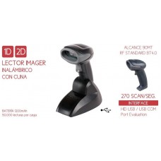 LECTOR CODIGO SEYPOS PRO-CODE 2D BT WIRELESS USB negro (Espera 4 dias)