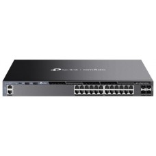 OMADA 24-PORT GIGABIT STACKABLE L3 MANAGED SWITCH WITH 4 10GE SFP+ SLOTS