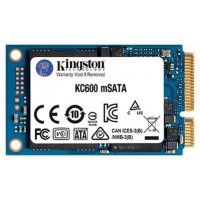 Kingston Technology KC600 mSATA 1024 GB Serial ATA III 3D TLC (Espera 4 dias)