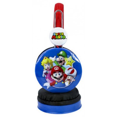 AURICULARES KIDS CORE SUPER MARIO Y AMIGOS OTL TECHNOLOGIES SM0878 (Espera 4 dias)