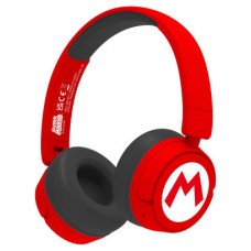 OTL Technologies Super Mario Auriculares Inalámbrico y alámbrico Diadema Música USB Tipo C Bluetooth Rojo, Negro (Espera 4 dias)