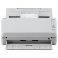 RICOH - FUJITSU Escaner SP-1125N, Escaner de Oficina LED USB 3.2 Gigabit Ethernet con ADF, Duplex, A4, 25 ppm/50 ipm.