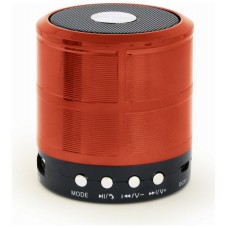 ALTAVOZ PORTATIL GEMBIRD SPK-BT-08-R 3W RMS BLUETOOTH ROJO