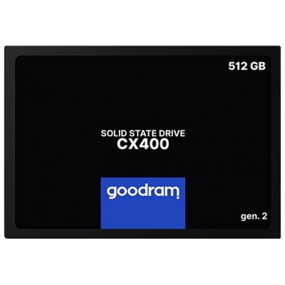 Goodram CX400 G.2 - 512GB SSD - 2.5" - SATA III -
