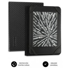 FUNDA EBOOK CLEVER 6"" NEGRO SUBBLIM (Espera 4 dias)