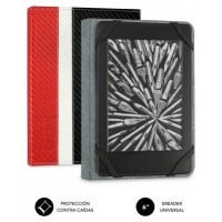 SUBBLIM Funda Libro Electrónico Clever Ebook Case 6" Red (Espera 4 dias)