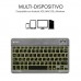 SUBBLIM Teclado Retroiluminado Bluetooth Smart Backlit BT Keyboard Grey (Espera 4 dias)