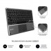 SUBBLIM Funda con Teclado KEYTAB PRO BLUETOOTH 10,1" TOUCHPAD Black (Espera 4 dias)