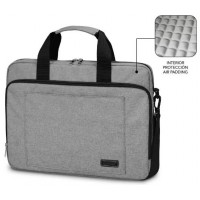 MALETIN SUBBLIM AIR PADDING LAPTOP BAG 15,6" GREY