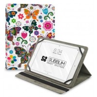 SUBBLIM Funda Tablet Universal TRENDY CASE MARIPOSAS 11" (Espera 4 dias)