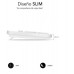 SUBBLIM Teclado Ergonómico Business Slim Silencioso con cable USB Blanco (Espera 4 dias)