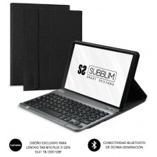 SUBBLIM Funda con teclado KeyTab Pro BT Lenovo Tab M10 Plus 3a Gen 10.6” TB-125F/128F (Espera 4 dias)