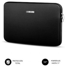 SUBBLIM funda neopreno Business Laptop Sleeve Neoprene 11" Black