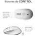 SUBBLIM Rat&oacute;n CURVE ERGO DUAL MOUSE BATTERY WHITE (Espera 4 dias)