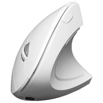 RATON OPTICO DUAL GLIDE VERTICAL ERGO DUAL BATERIA BLANCO SUBBLIM (Espera 4 dias)