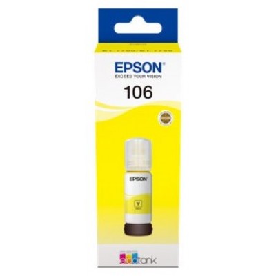 Epson Botella Tinta Ecotank 106 Amarillo