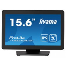 iiyama ProLite T1633MSC-B1 pantalla para PC 39,6 cm (15.6") 1920 x 1080 Pixeles Full HD LCD Pantalla táctil Negro (Espera 4 dias)