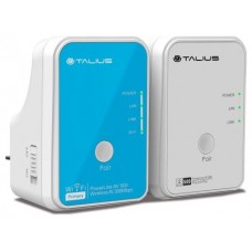 Talius redes PLC Kit AV500Mbps+AV300Mbps (1 wifi) PLC-500WKIT-V2