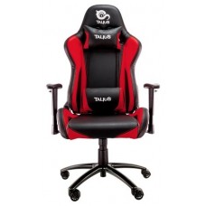 Talius silla Lizard V2 gaming black/red, 2D, butterfly, base metal, ruedas 60mm nylon, gas clase 4