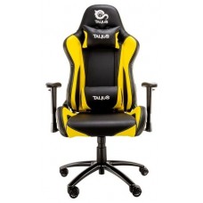 Talius silla Lizard V2 gaming black/yellow 2D, butterfly, base metal, ruedas 60mm nylon, gas clase 4