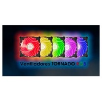 Talius - Ventilador Caja Tornado RGB - OEM - 12 cm